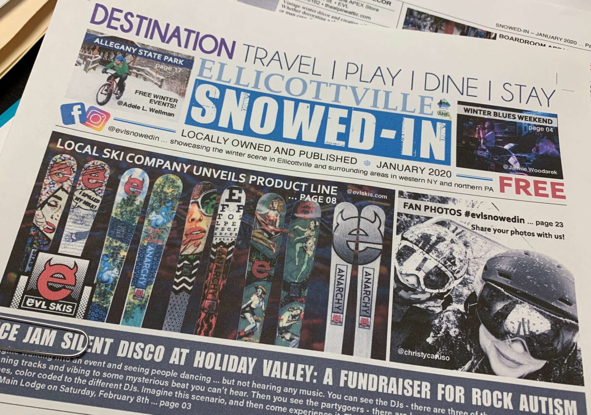 Ellicottville Snowed In Winter 2019-20 | EVL Skis